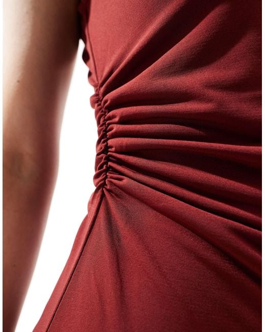 Vero Moda Red – anschmiegsames minikleid