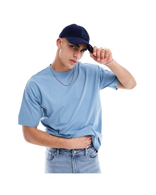 T-shirt oversize medio di New Look in Blue da Uomo
