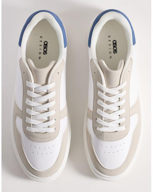 ASOS – sneaker in White für Herren