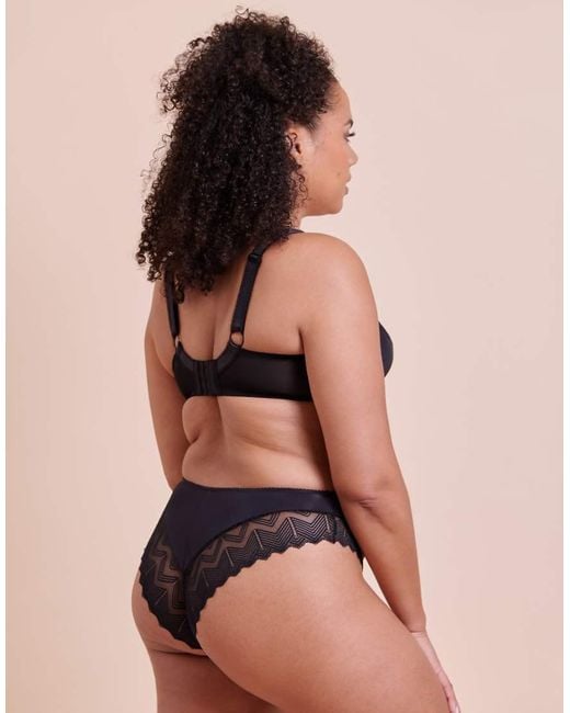 Curvy Kate Black Wild One Brazilian Brief Fuller Bust