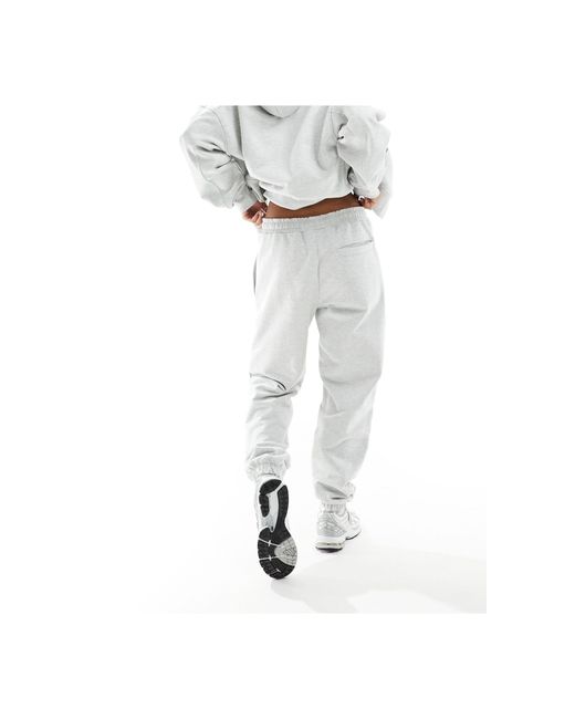 Joggers vestibilità comoda mélange di The Couture Club in White