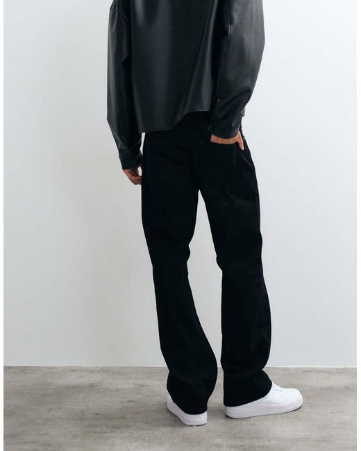 Weekday Blue Space Straight Leg Jeans for men