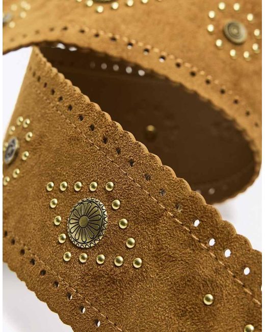 Cintura di Bershka in Brown