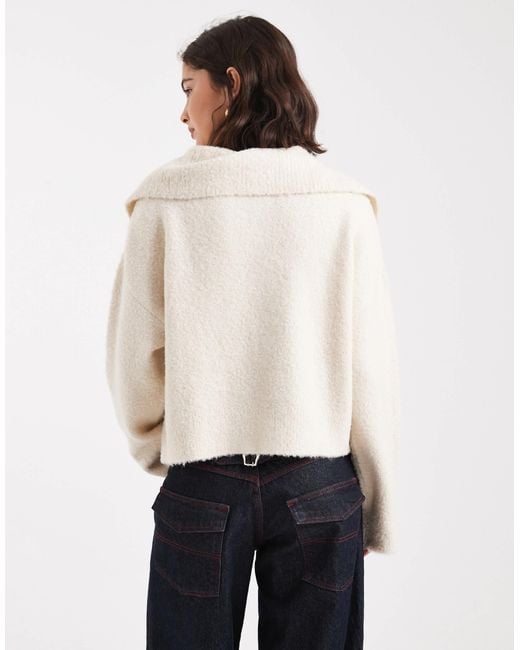 ASOS White – strickjacke