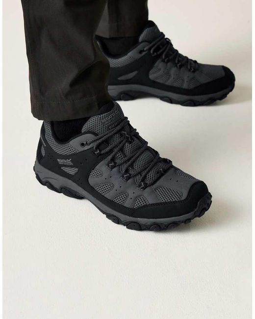 Regatta Black Edgepoint Iv Waterproof Low Walking Boot for men