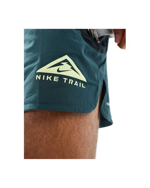 Nike Blue Trail Secound Sunrise 5in Short for men