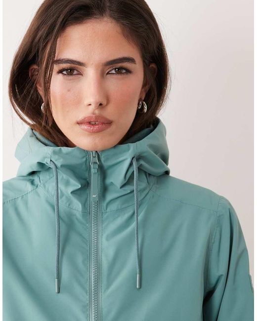 Regatta Blue Waterproof Brindel Pack-It Hooded Jacket