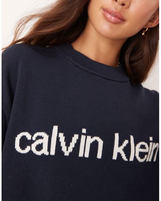 Calvin Klein Blue – strickpullover