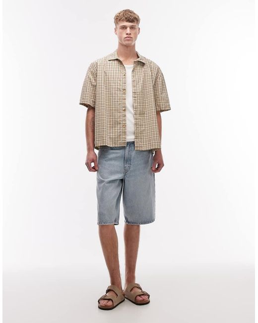Rhythm Natural Relaxed Short Sleeve Shirt for men