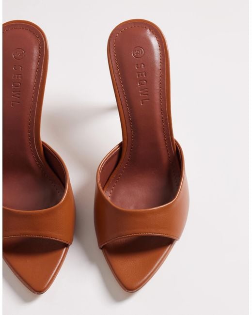 SEQWL Pink Ocon Heeled Sandal