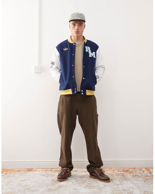 Adidas Originals Blue – real madrid vrct – jacke