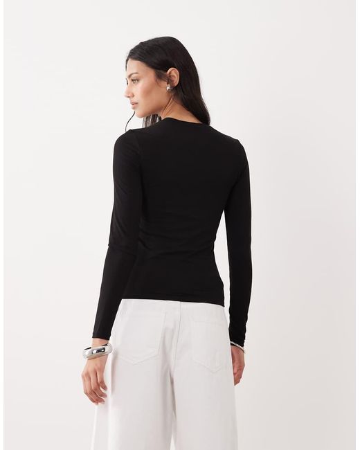 Tala Black 365 Long Sleeve Top
