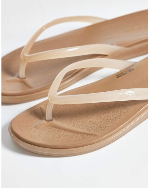 CROCSTM Natural Miami Flip Flops