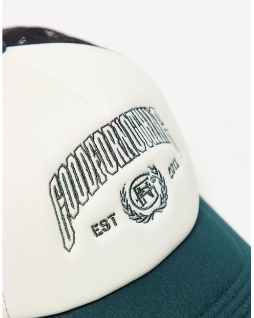 Good For Nothing Blue Trucker Baseball Cap