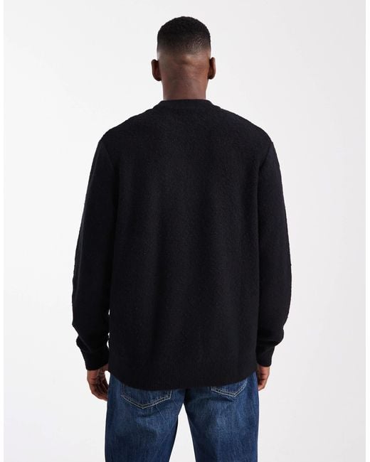 Jack & Jones Blue Boucle Jumper for men