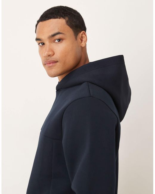 ASOS – oversize-kapuzenpullover in Blue für Herren
