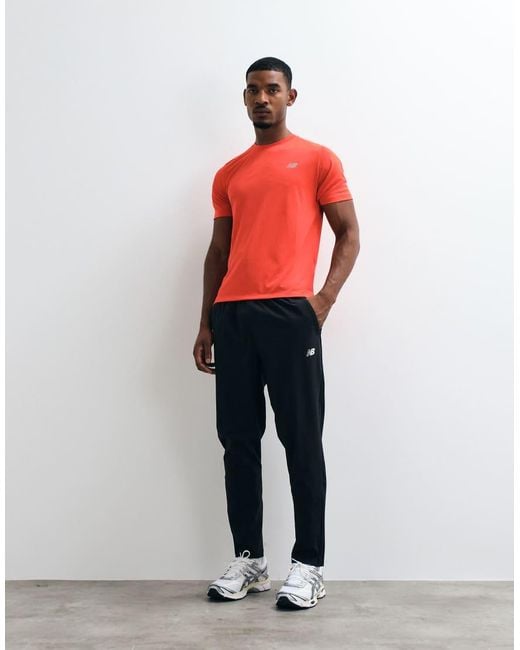 New Balance Red Utility Stretch Woven Pant for men