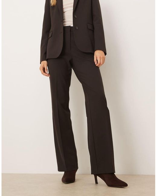 Mango Natural Bergen Tailored Straight Trouser Co-ord