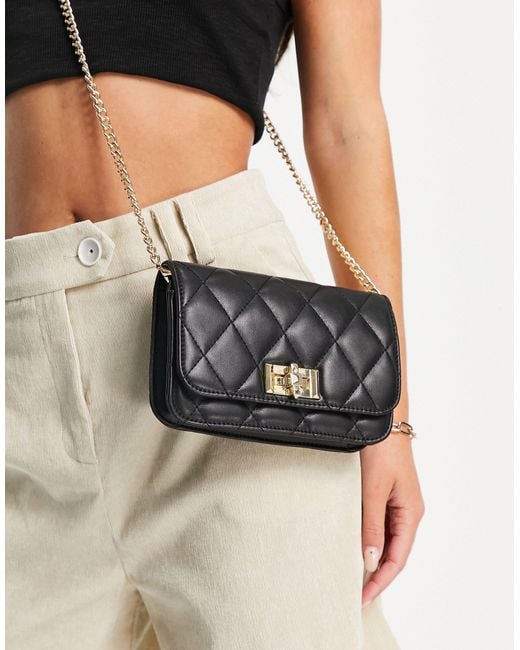 Buy Black Snakeskin Textured Shoulder Bag with Sling Strap online   Looksgudin