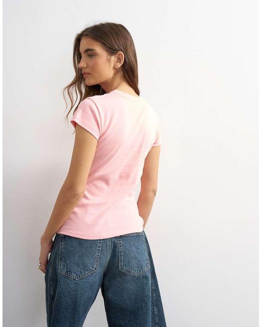 TOPSHOP Blue Everyday Tee