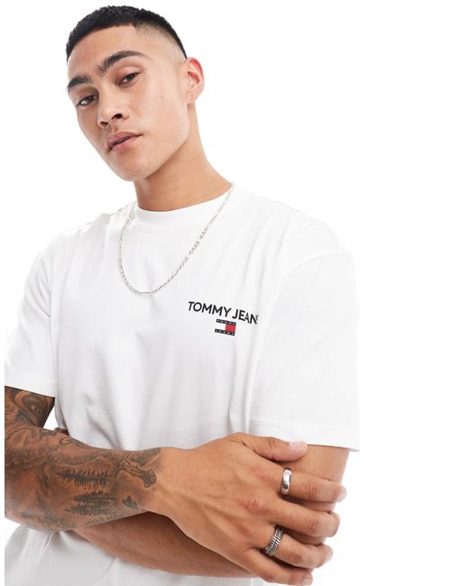 Tommy Hilfiger – t-shirt in White für Herren