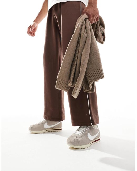 Nike Brown Cortez Trainers for men