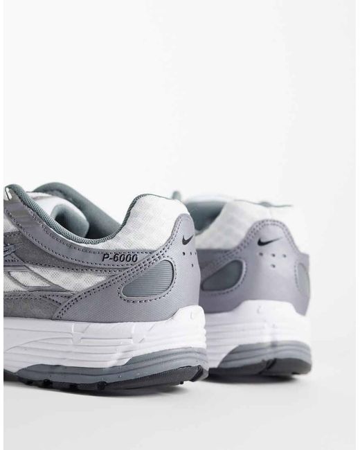 Nike White P-6000 Trainers for men