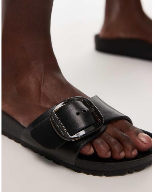 Birkenstock Brown Madrid Big Buckle Eva Sandals