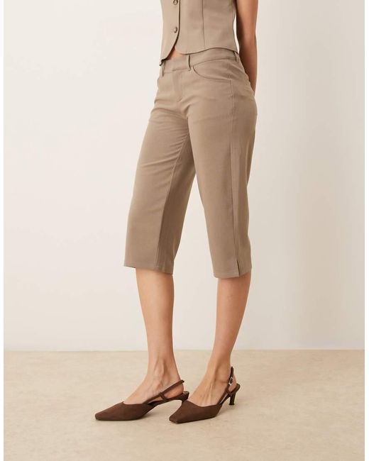 Motel Natural Tunia Co-ord Capri Trousers