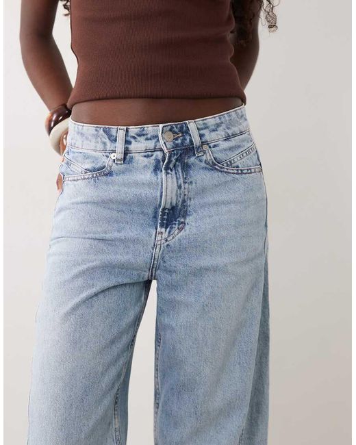Boss Blue Wide Leg Jeans