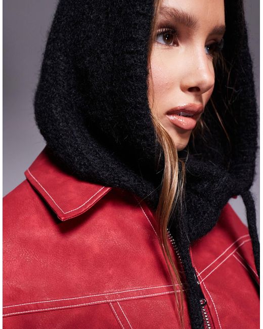 Object Red – strick-balaklava
