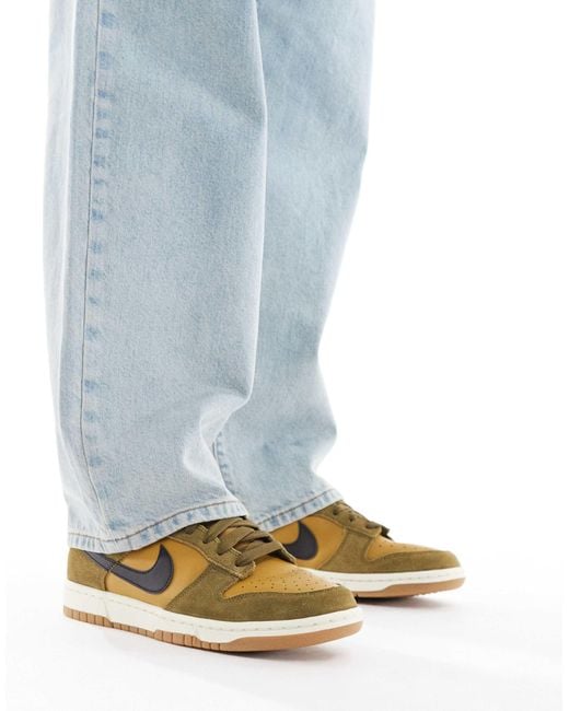 Nike – dunk low – retro-sneaker in Blue für Herren
