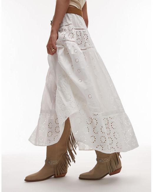 Kendr-a - bottes western en daim - avoine délavé Bronx en coloris Brown