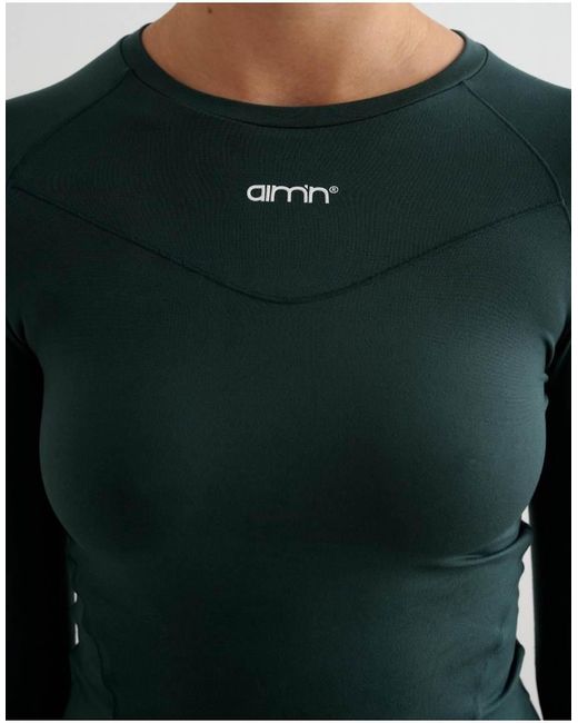 Aim'n Green Deep Emerald Soft Basic Long Sleeve