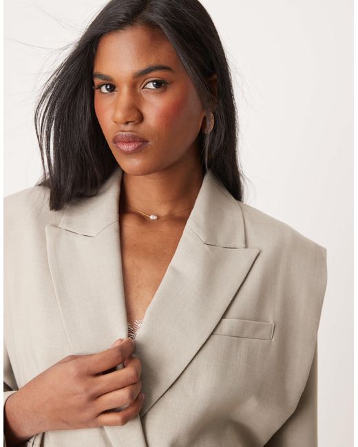 ASOS Natural – blazer