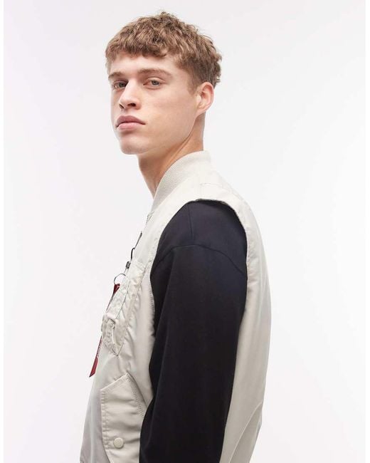 Alpha Industries Natural Utility Gilet for men