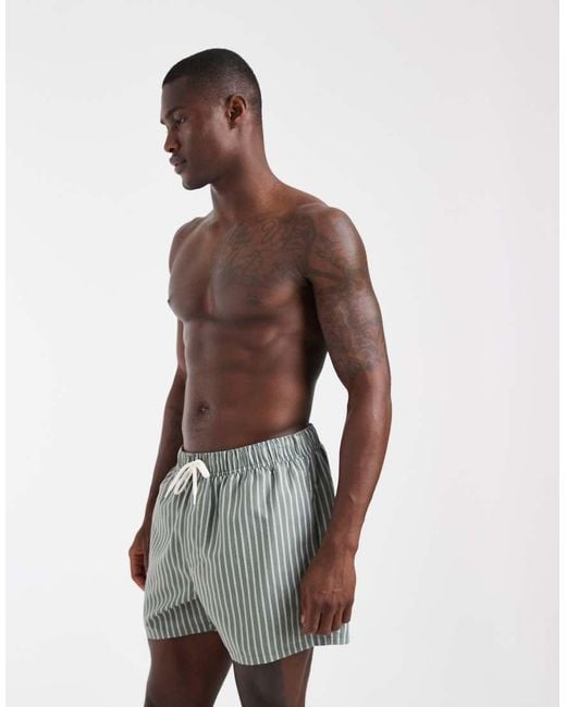 ASOS Green Swim Shorts for men