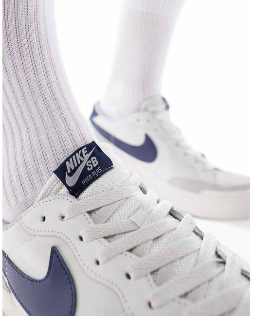 Nike Blue Sb Zoom Pogo Plus Trainers for men