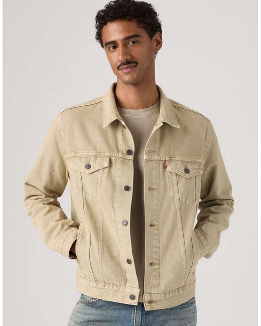 Levi's Natural Corduroy Trucker Jacket for men