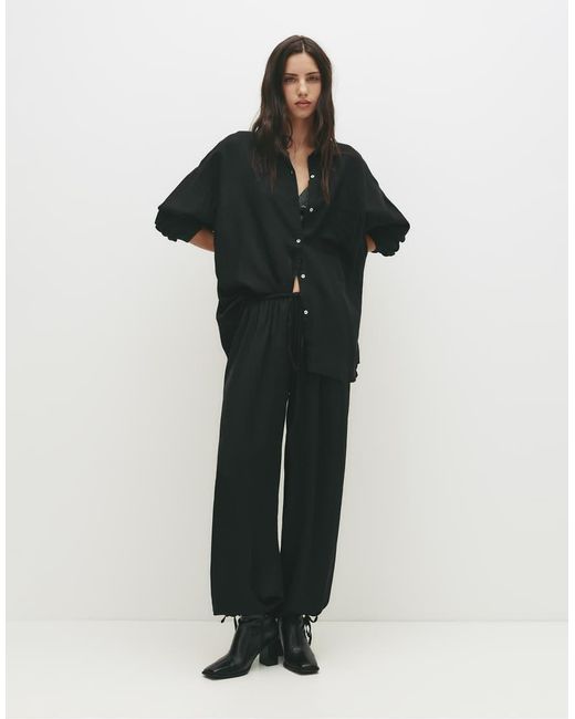 Pull&Bear Sarouel in het Black