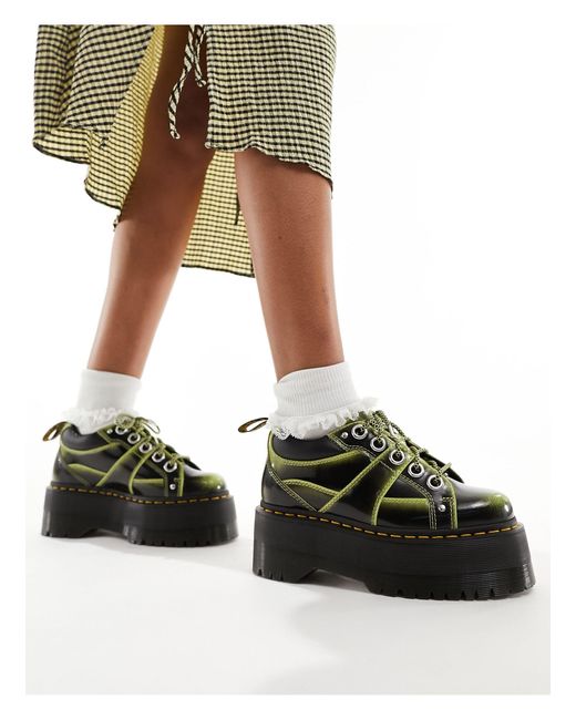 Zapatos s con 5 pares Dr. Martens de color Green