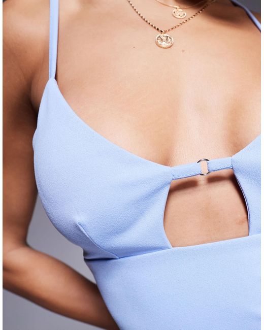 ASOS Gray Bust Cup Cami Top