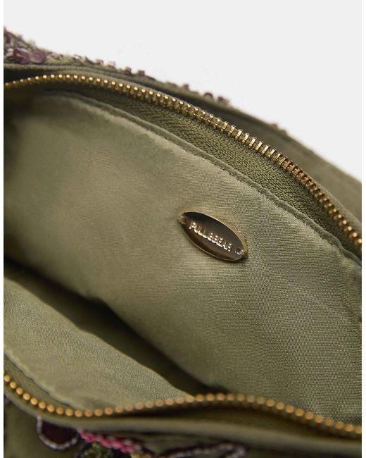 Pull&Bear Metallic – schultertasche aus canvas