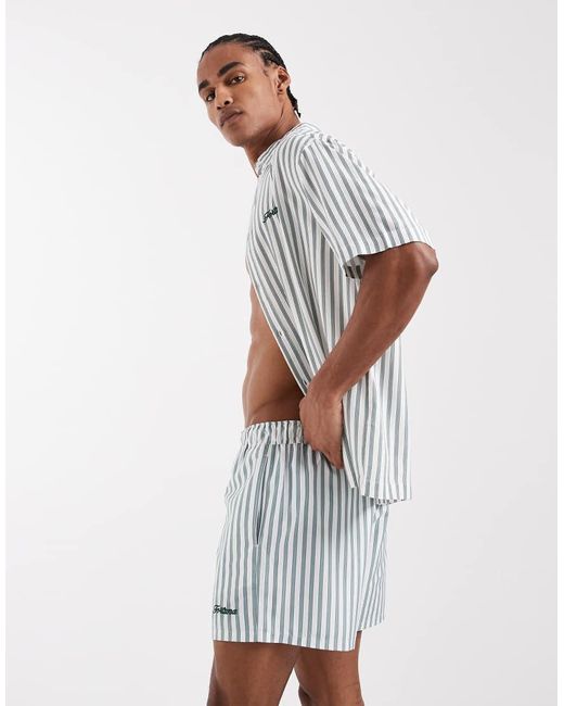 ASOS White Swim Shorts for men