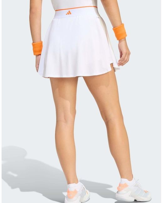 Adidas Originals White Tennis Climacool Skirt Pro