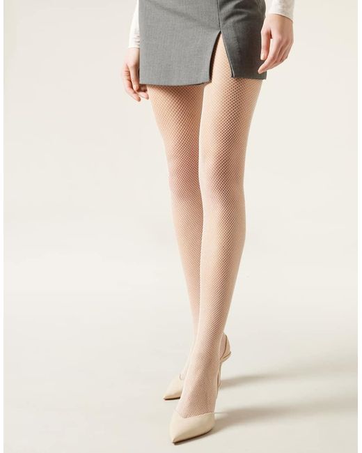 Calzedonia Natural Micronet Tights