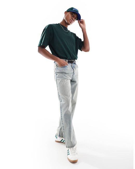 ASOS Green Essential Oversized T-shirt for men