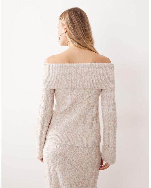 4th & Reckless White – strickpullover