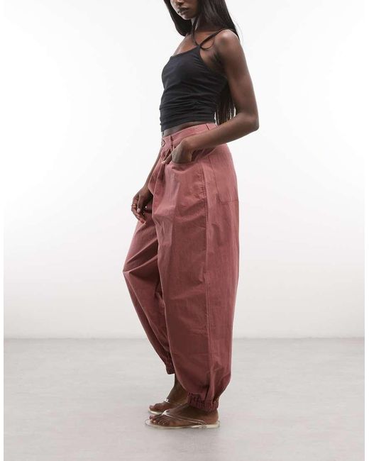 ASOS Red Tailo Balloon Trousers