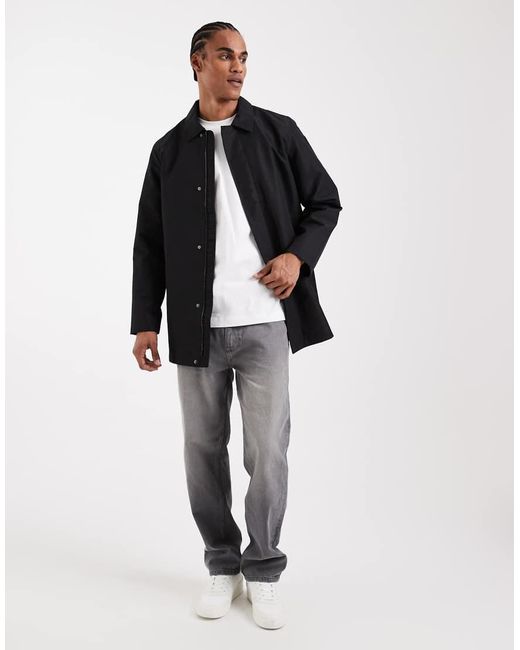 Only & Sons Blue Collar Detail Mac for men